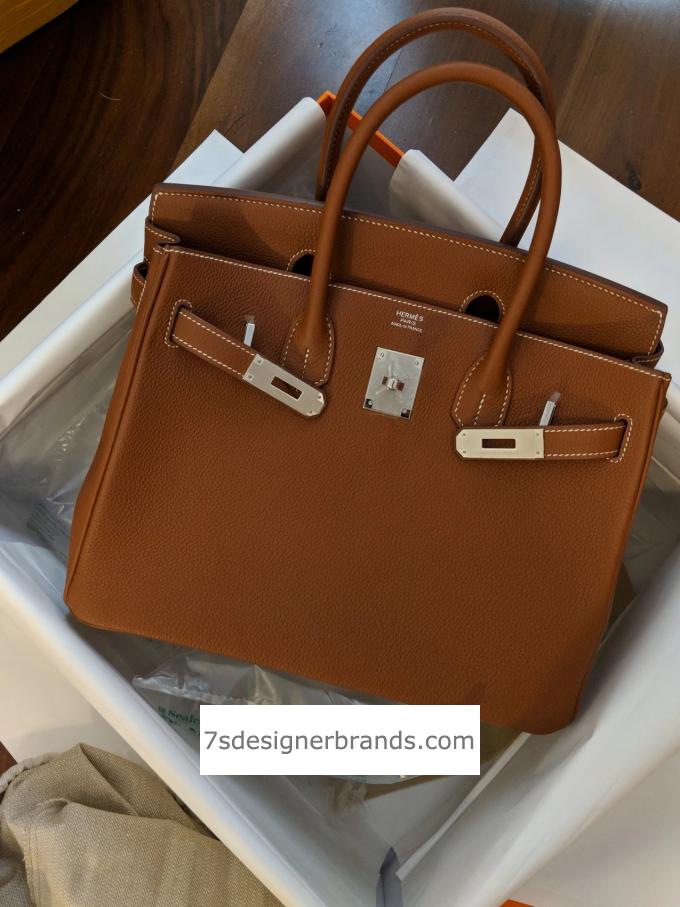 Hermès Birkin 30 Replica Review: Quality, Craftsmanship, and Size Comparison - 6