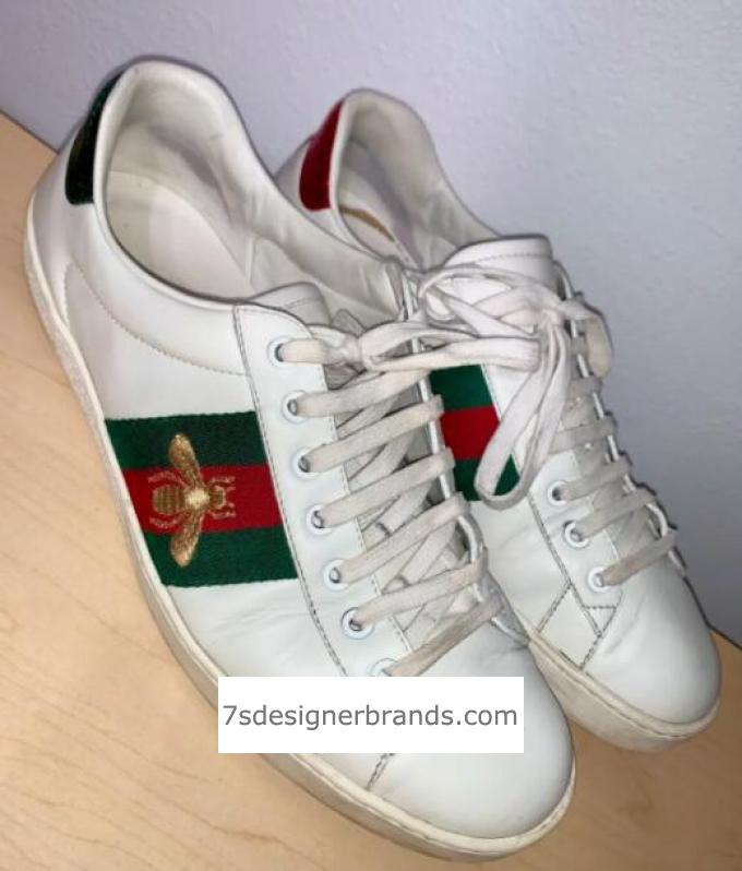 Authentic vs. Replica Gucci Ace Sneakers - 2