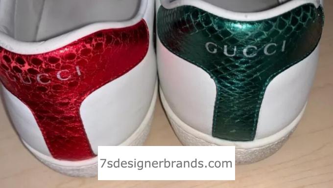 Authentic vs. Replica Gucci Ace Sneakers - 3